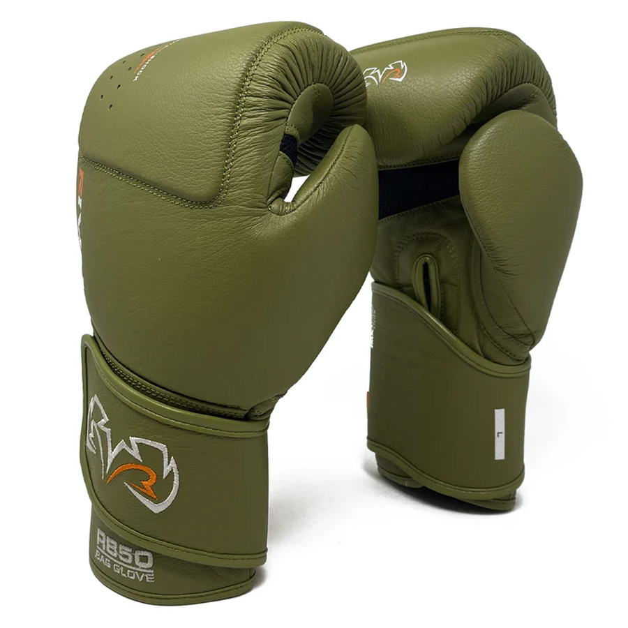 RIVAL Boxing RB50 Intelli-Shock Compact Leather Bag Gloves
